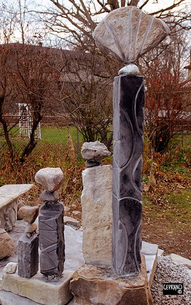 Nov 2020_ancestral totems Wilcock--Gold Residence, Ottawa