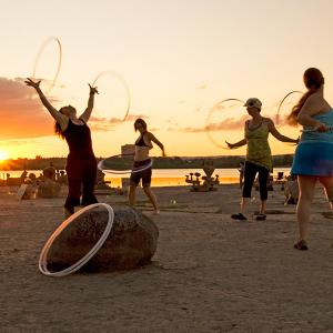 ACROYOGA & HOOPS 28 JULY SUNSET