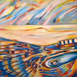 Tsunami-waters_2011  48"x36"