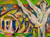 The Ballet Dancer_  53x31". march2021