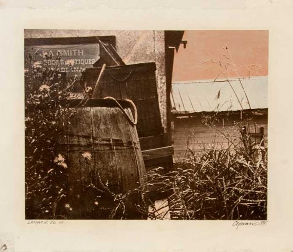 'Antiques'_1985_authentic gum print