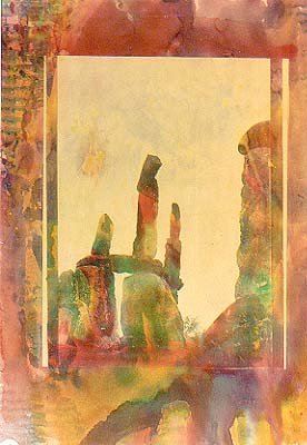 balanced rocks 1987, gum print