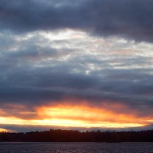 Ottawa River sunset 2010